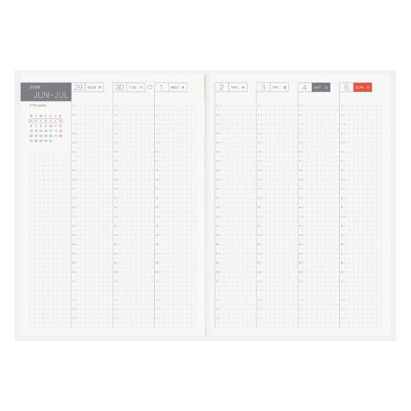 2026 A5 Hobonichi Techo Cousin - English - Picture 4 of 7